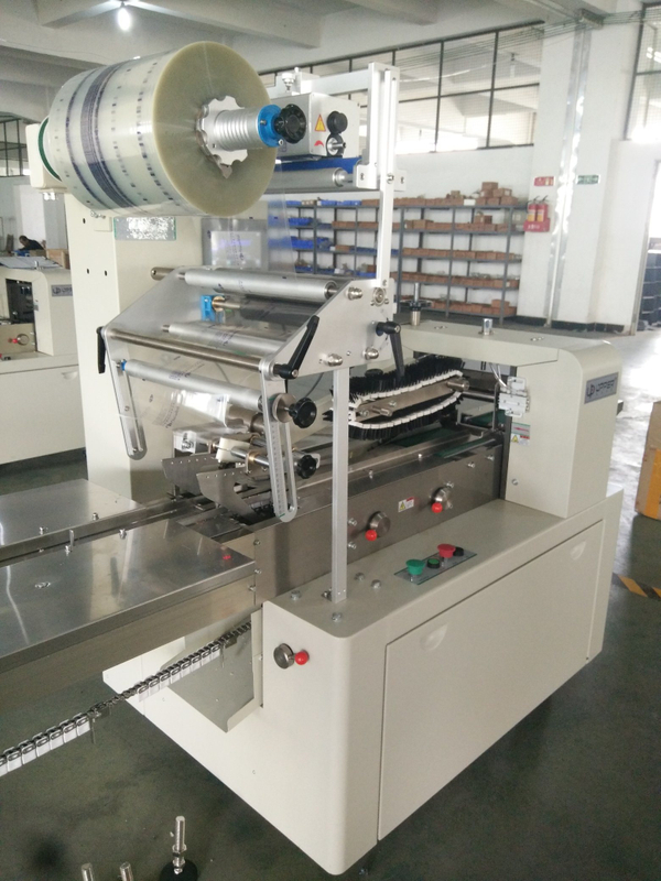 Fully Automatic Horizontal Wrapping Flow Pack Packing Machine Ice Cream ...