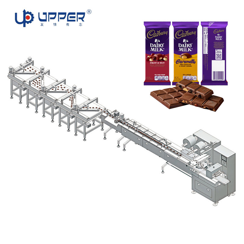 Candy/Chocolate/Wafer/Biscuit Food Pillow/Wrapping Automatic Packing Machine Upper