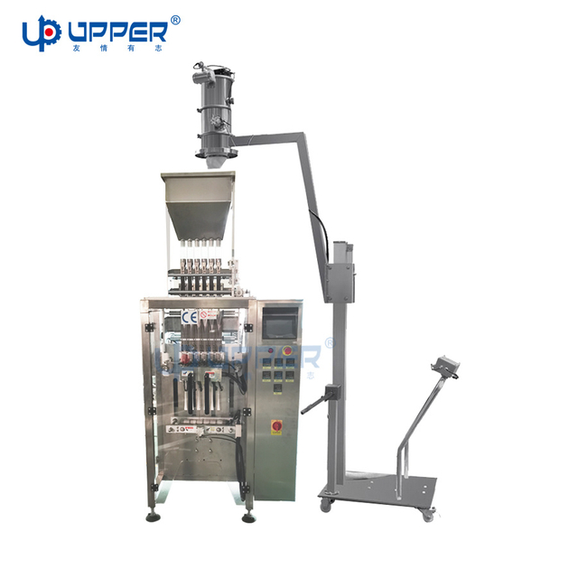 Factory Supplier Vertical Automatic Powder Granules Beans Chips Coffee Beans White Beans Roast Grind Packing Machine