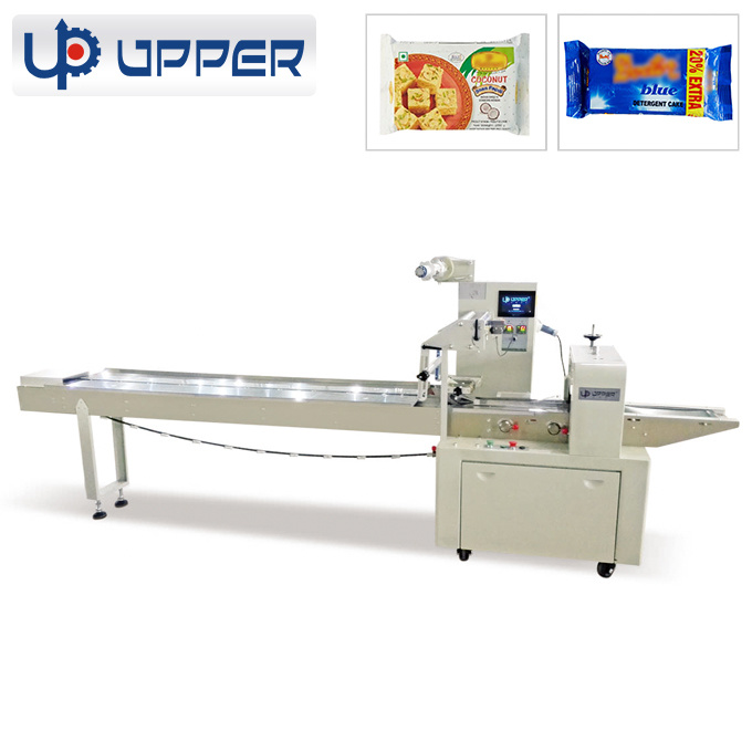 Fully Automatic Horizontal Wrapping Machine Ice Cream Lolly Popsicle Paper Cup Packaging Machine Automatic Disposable Mask Packaging Equipment