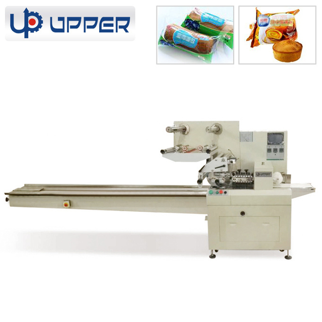 Bread Packaging Machine Automatic Nitrogen Fresh Food Sealing Machine Cake Dessert Mooncake Biscuit Bag Packaging Machine