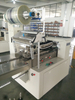 Disposable White Plastic Cutlery Set with Napkin Heavy Duty Knife Fork Spoon Napkin Paper Flow Packing Machine Glassware Parts Packing Machine