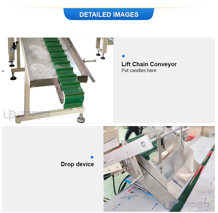 Buddha Incense Size Candle Lollipop Ice Long Type Automatic Feeding Pillow Packing Machine Down Film Packing Machine