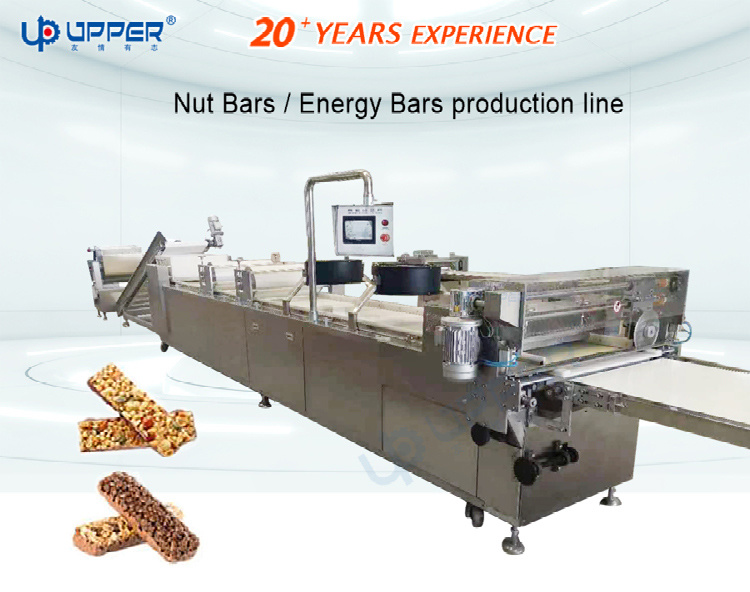 Multifunctional Protein Energy Cereal Bar Nut Bar Saki Mamie Bar Small Snack Food Production Automatic Packaging Machine Line