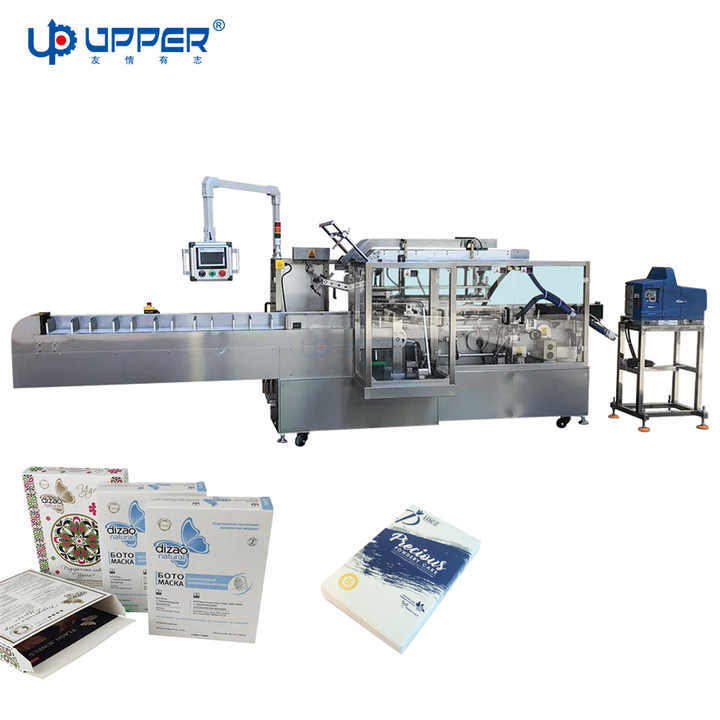 Upper Multi-Function Automatic Packaging Counting Boxed Mask Wormwood Patch Tablets Heating Paste Small Boxed Packaging Machine