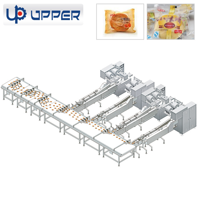 Waffle Biscuit Chisp Automatic Feeding and Packing Line