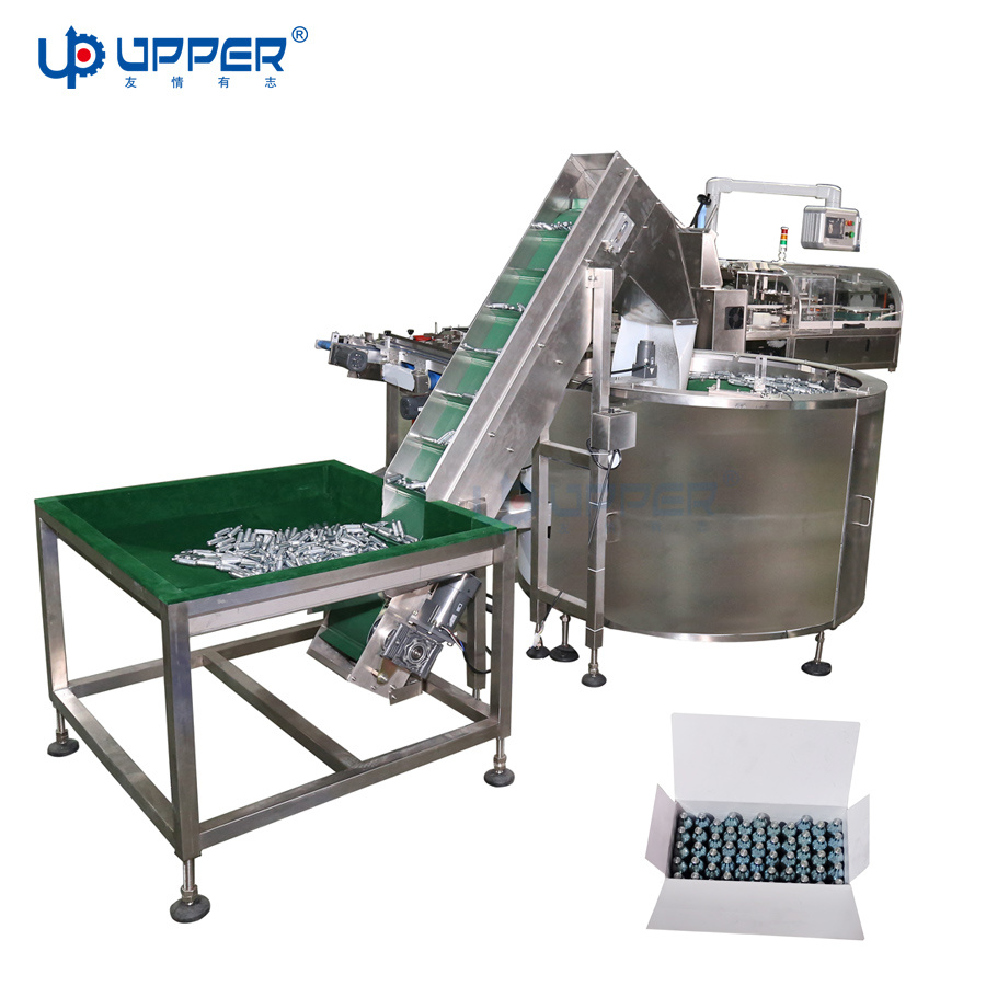 Medicine Blister Horizontal Cartoning Machine Automatic Cartoning Machine Manual Carton Color Box Labeling Automatic Packaging Machine