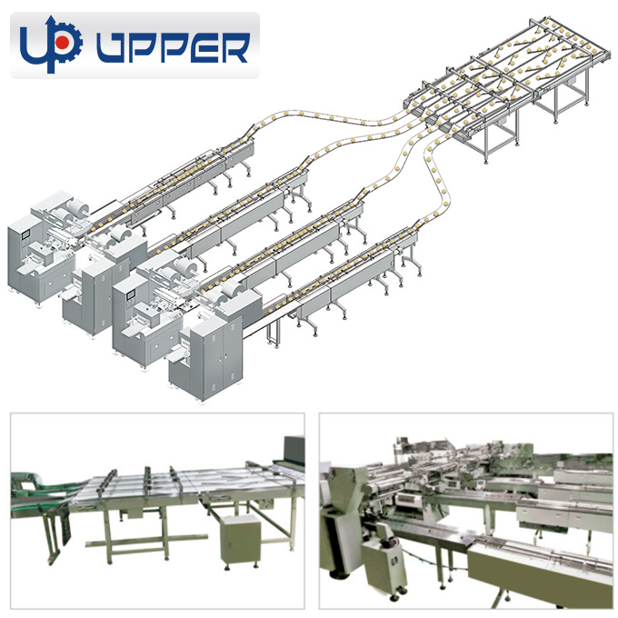 Instant Noodles Automatic Horizontal Flow Wrapper Automatic Horizontal Flow Packing Machine