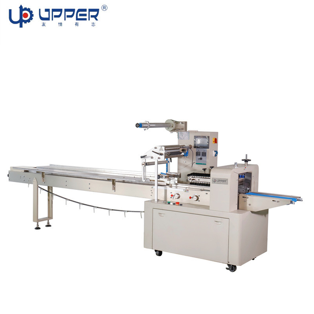 Factory Direct Supply Automatic Pillow Food Packaging Machine Rice Cake Bread Nitrogen Packaging Machine