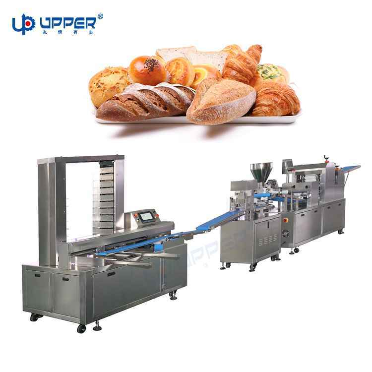 Pizza Dough Press Machine Automatic Bread Mixing Machine Dough Mixer Automatic Dough Divider and Rounder Dough Roller Pizza 14 Inch Encrusting Forming Machine