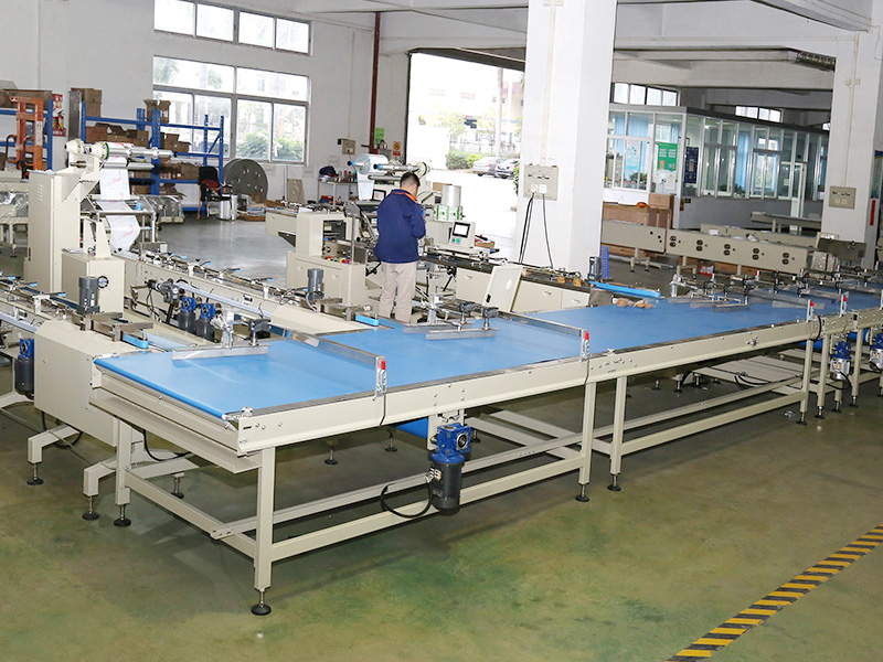 debugging inspection of packing machine