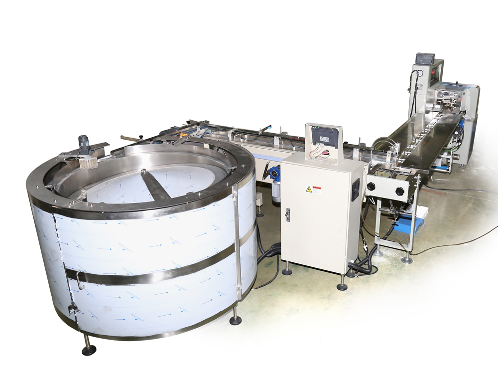 Turntable 90 Degree Turn Packaging Line6