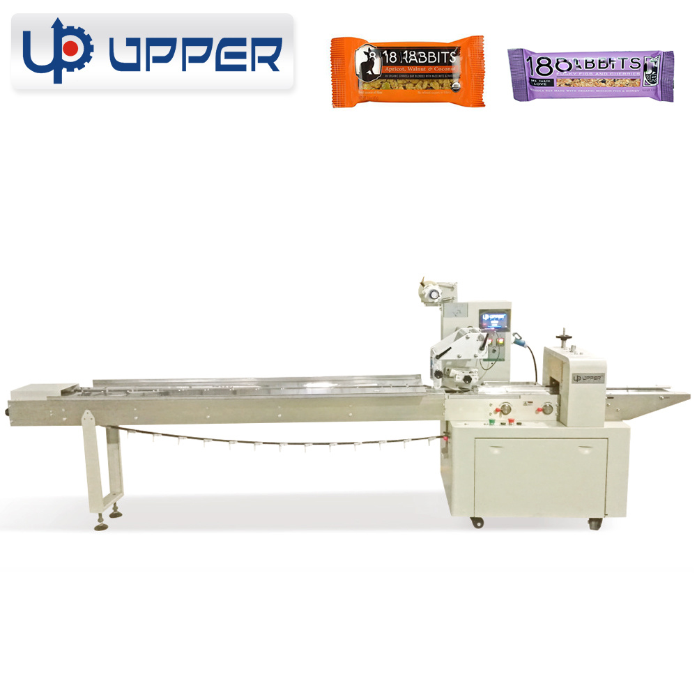 Horizontal Cookies, Chocolate, Bread Pillow Flow Wrapper Pouch Packaging Packaging Equipment