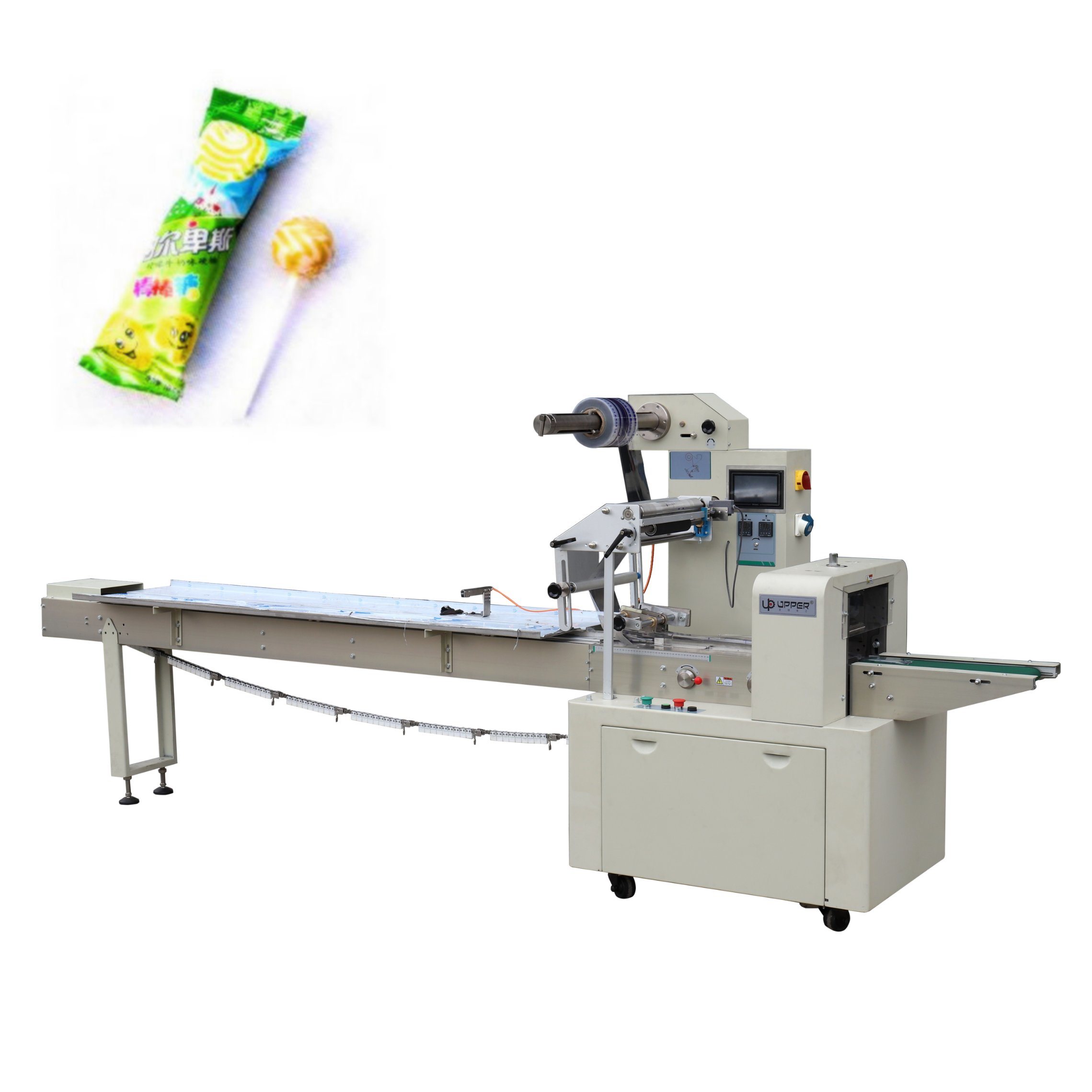 Automatic Ice Lolly Flat Lollipop Ball Flowarp Packing Machine for Sale