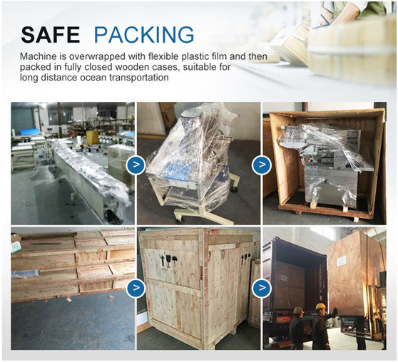 Food Packing Machine Upb-100 Upper with Servo Motor for Bread Cake Biscuit Sweet