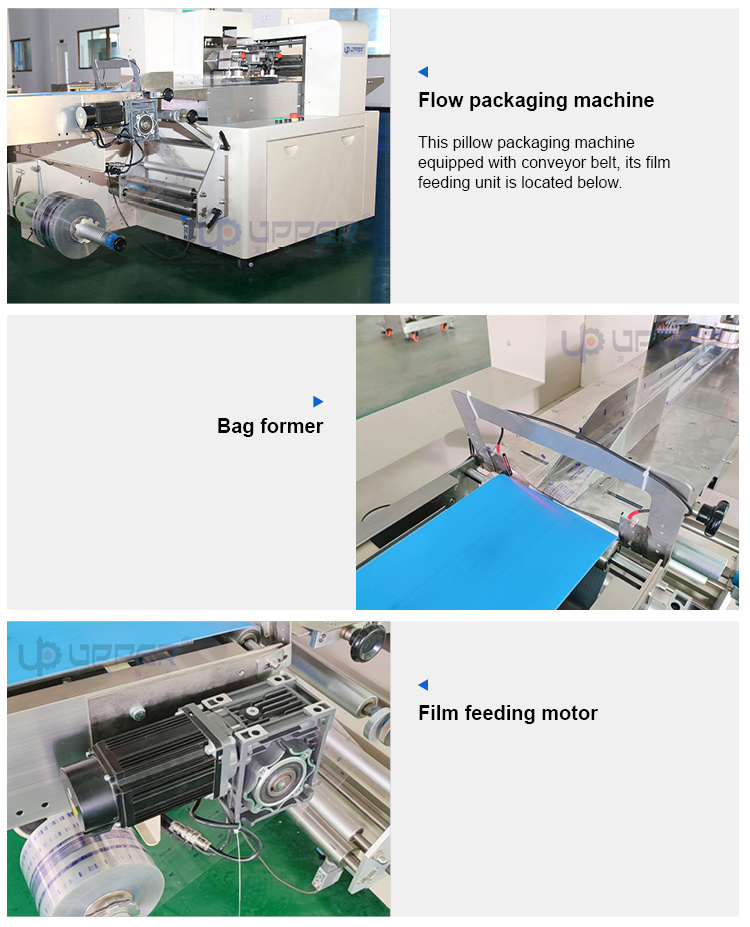 Snack Treats Protein Energy Bars Extruder with Flow Packaging Machines Dough Forming Machines