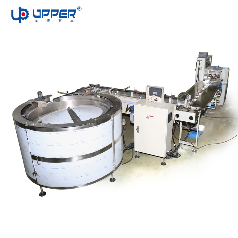 Foshan Upper Automatic Big Pen Office Supplies Feeding Packing Line