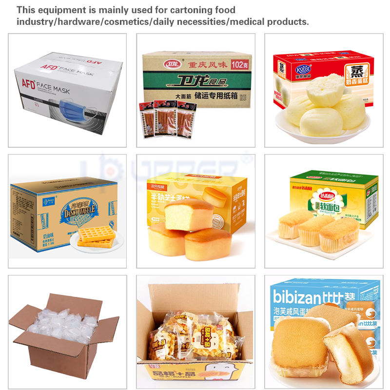 Small Solid Alcohol Case Packer Aspiration Module Automatic Grabbing Packing Machine Corrugated Box Robotic Carton Packer