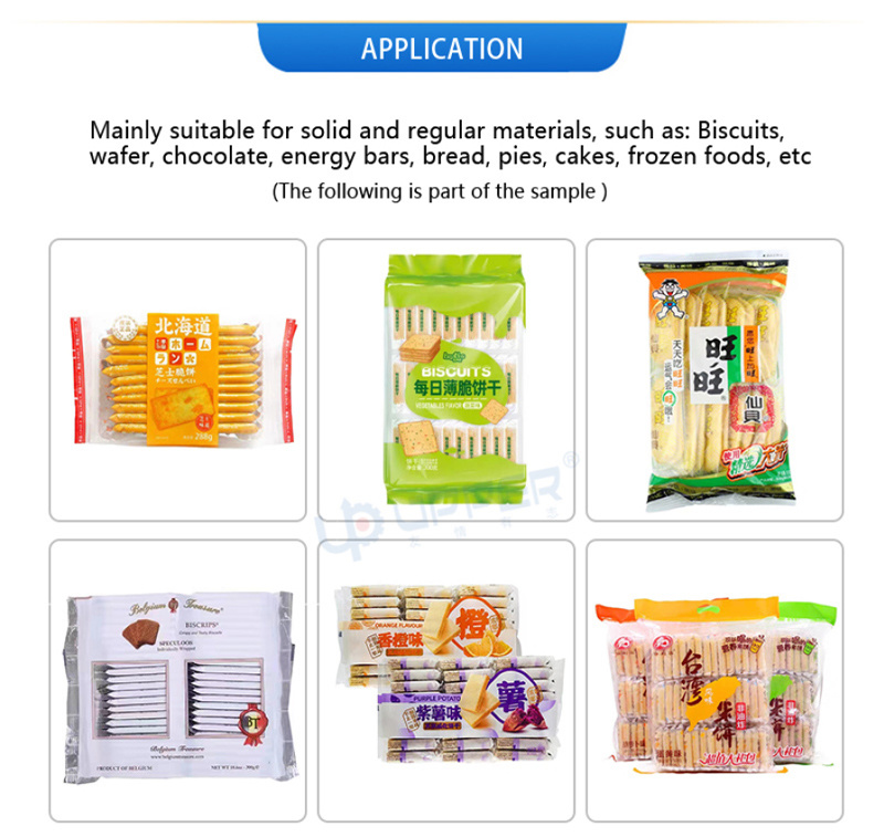 Biscuit Bread Cake Chocolate Food Automatic Sorting and Packing Machine Production Line Food Factory Factory Price