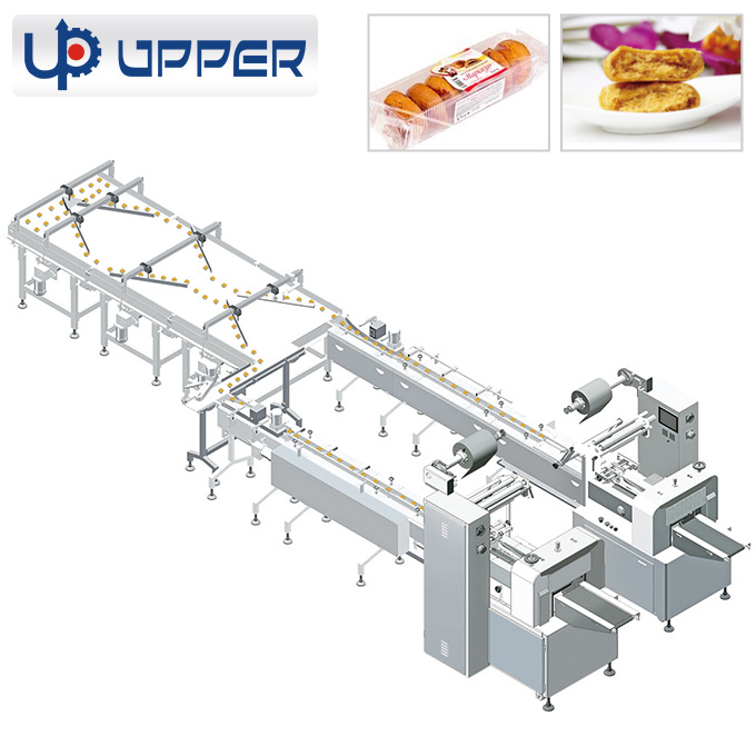 Automatic Packaging Machine Bakery Bread with Date Printing