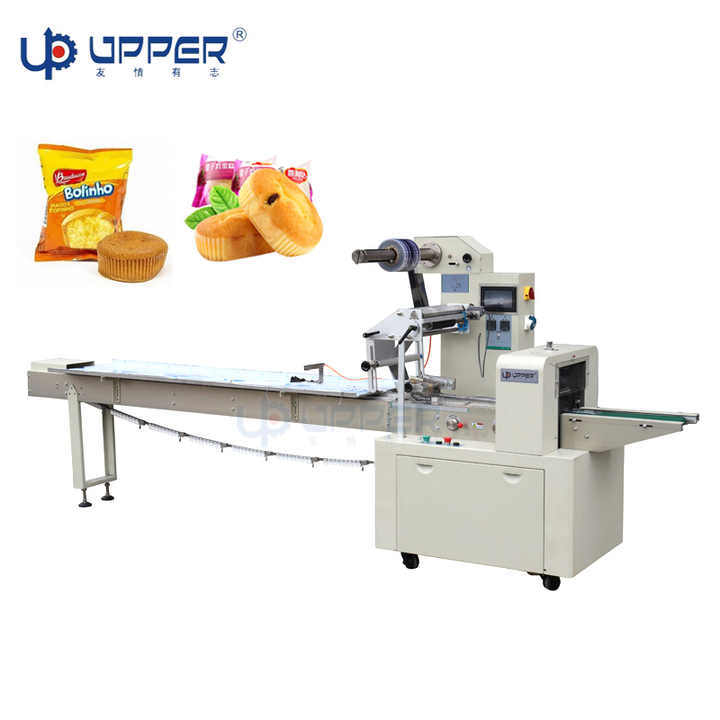 Automatic Cracker Swiss Roll Snack Food Bagging Machine