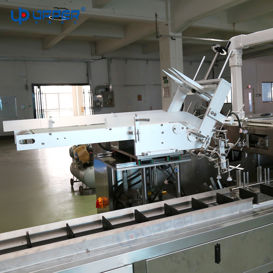 Full Automatic Cartoning Packaging Machine/Sauce Tube Carton Box Packing Machine