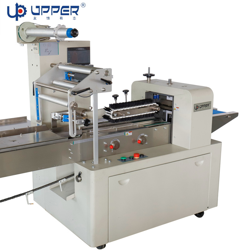 China Manual Bread Pillow Type Wrap Sealing Machine Rusk or Toast Packaging Machine Paper Cup Packing Machine