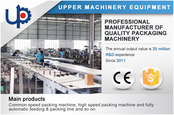 Food Packing Machine Upb-100 Upper with Servo Motor for Bread Cake Biscuit Sweet