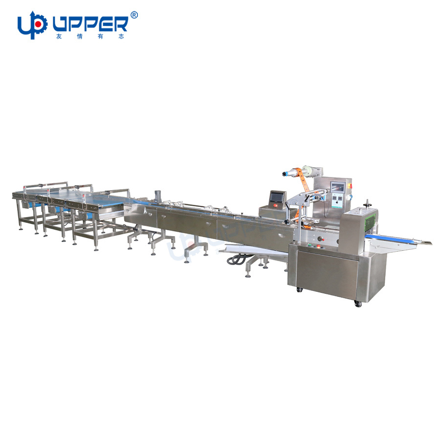 Foshan Upper Automatic Candy Bar Feeding Packing Machine