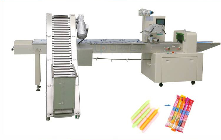 Ice Lolly Popsicle Poki Packaging Wrapping Machine