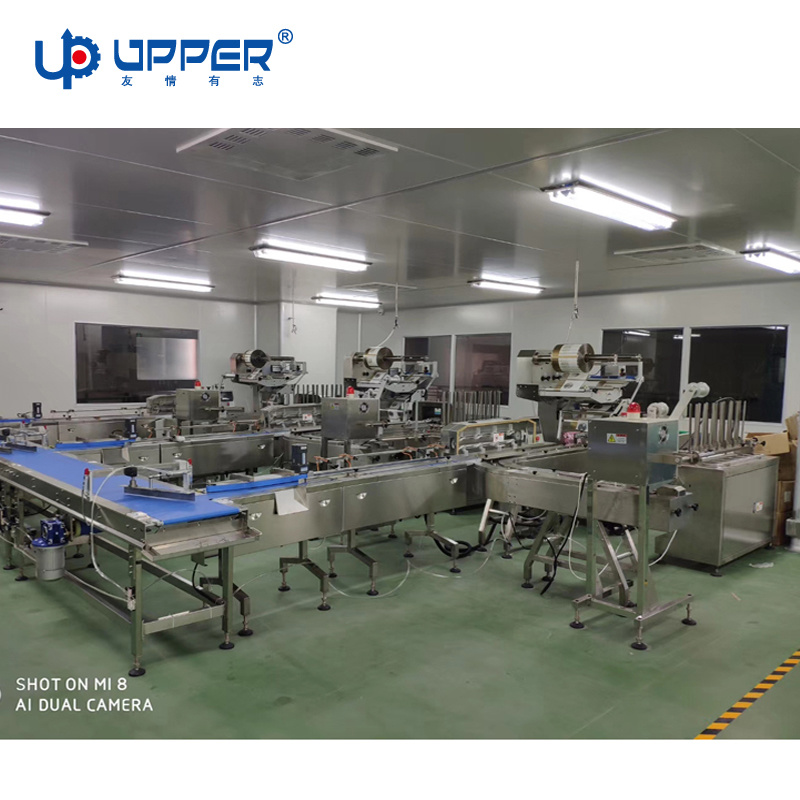 Pulley Caster Joint Pipe Clamp Idler Shackle Nozzle Nozzle Hook Packaging Automatic Arrangement Conveyor Packaging Machine