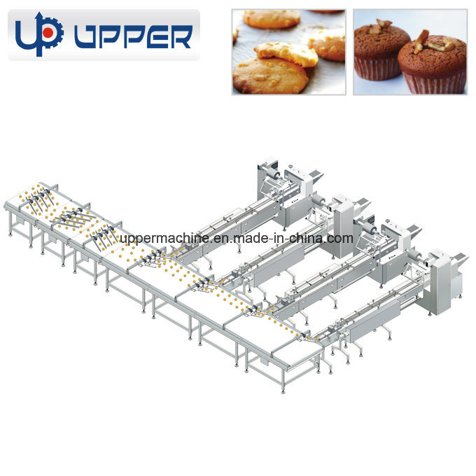 Horizontal Cookies, Chocolate, Bread Pillow Flow Wrapper Pouch Packaging Packaging Equipment