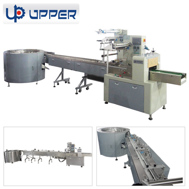 Cereal Bar Oat Meal Chocolate Automatic Packing Machine/ Flow Wrapping Machine