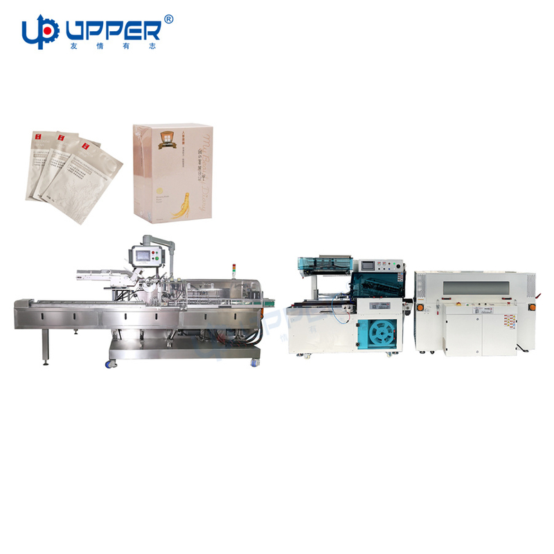 High Speed L Type Heat Shrinkable Packaging Machine and Cartoning Machine