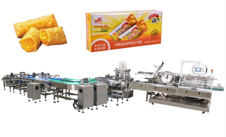 Automatic Muffin Cupcake Kid Pie Carton and Sealing Machine with Customized Device