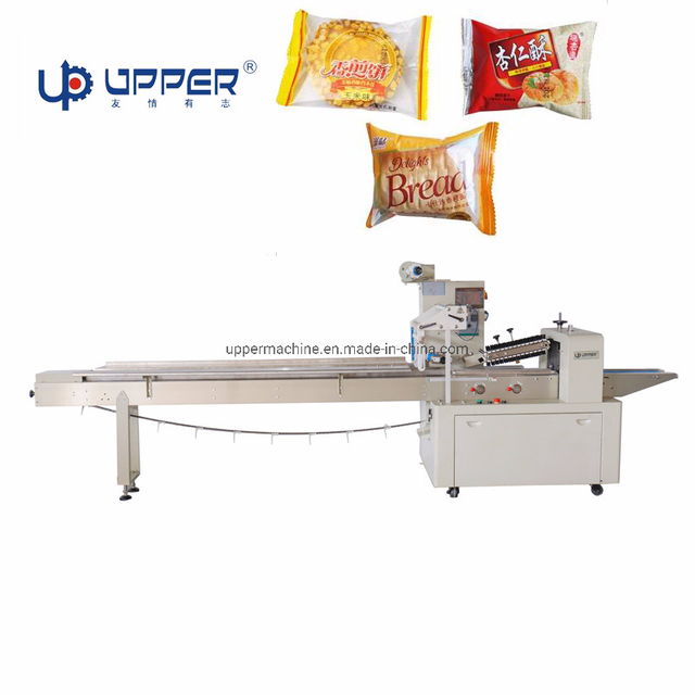 Slices of Bread Cake Pastry Toast Finger Cake Sealing Machine Automatic Top Feed Servo Pillow Packing Machine