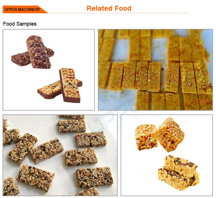 Multifunctional Protein Energy Cereal Bar Nut Bar Saki Mamie Bar Small Snack Food Production Automatic Packaging Machine Line